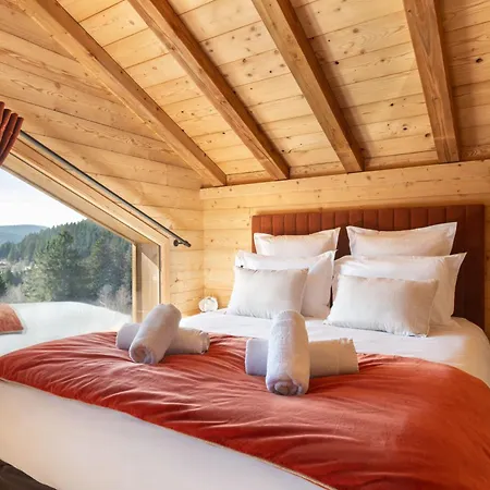 Σαλέ Tharkey, Luxueux Au Coeur Des Sapins