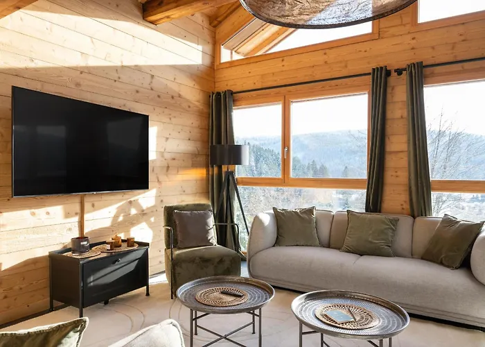 シャレー Tharkey, Luxueux Au Coeur Des Sapins